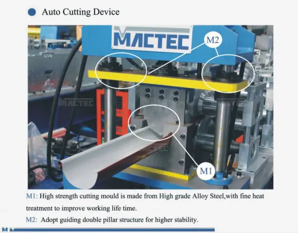 2014 High Quality Auto MG142 Gutter Machine