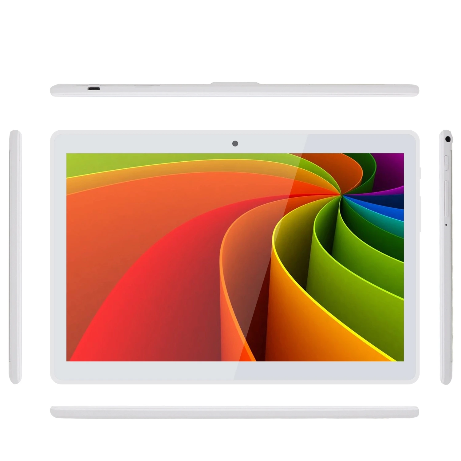 

best sellers customers logo  MTK6580 3G 10.1 inch mediatek 3g tablet pc android with dual sim card only 30USD, Black;white