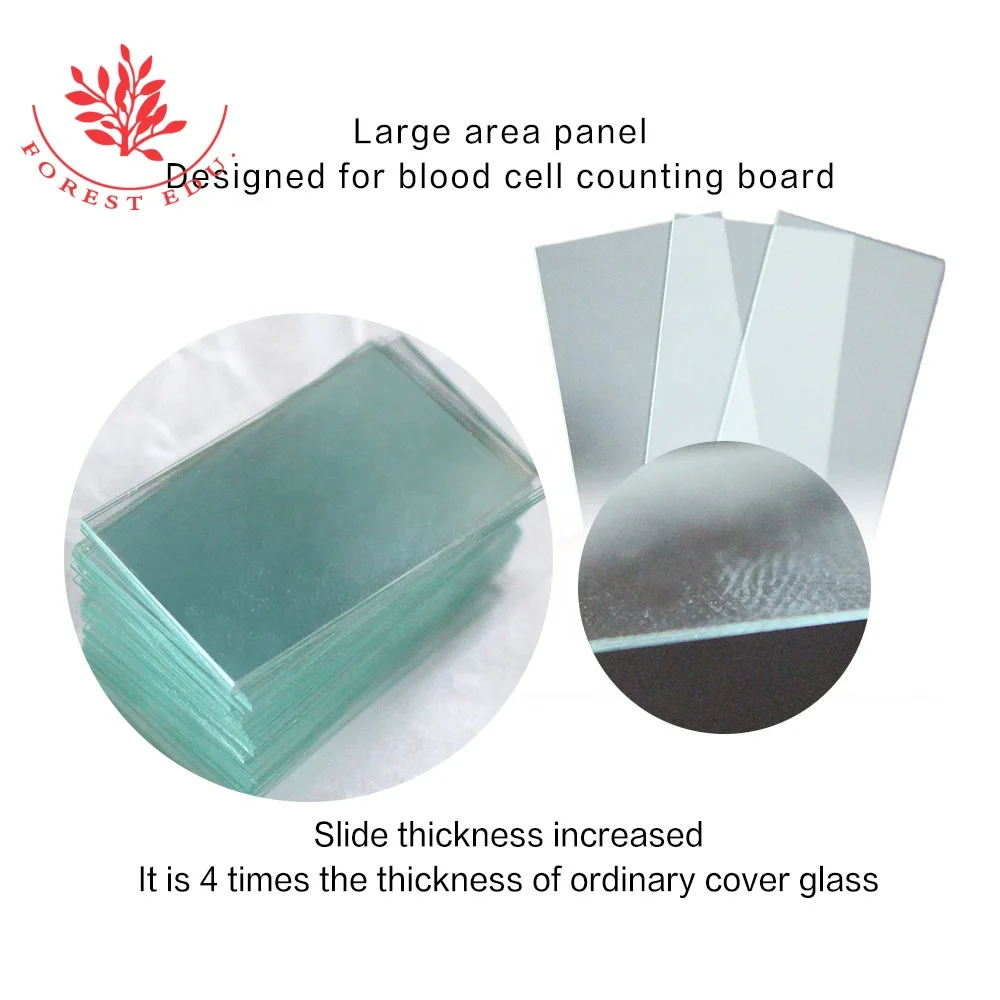 Coverslip Glass Perfect Clear Glass Standard 18x18mm High Definition And Light Transmission