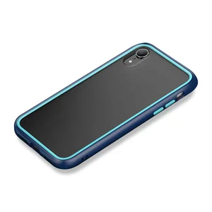 Frosted 2 1 TPU Acrylic Phone Case iPhone Xr