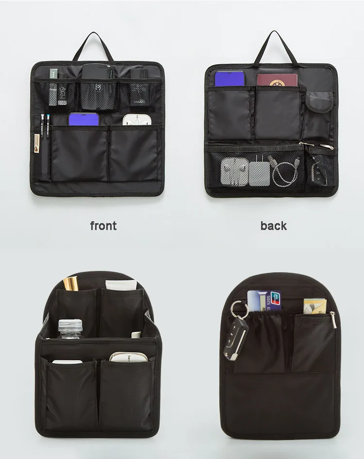 Travel Backpack Liner Korean Style Backpack Organizer Bag In Bag