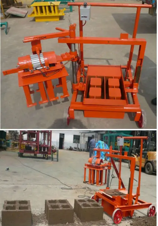 Interlock Machine Brick Making Machinery Cheapest Concrete Egg Laying