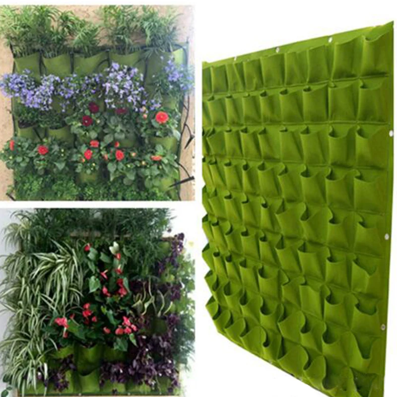 Felt Vertical Garden Grow Bag - Buy Felt Grow Bag,Felt Plant Bag,Felt ...