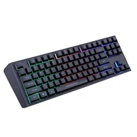 

gaming mechanical keyboard with 87 keys mini keyboard gaming