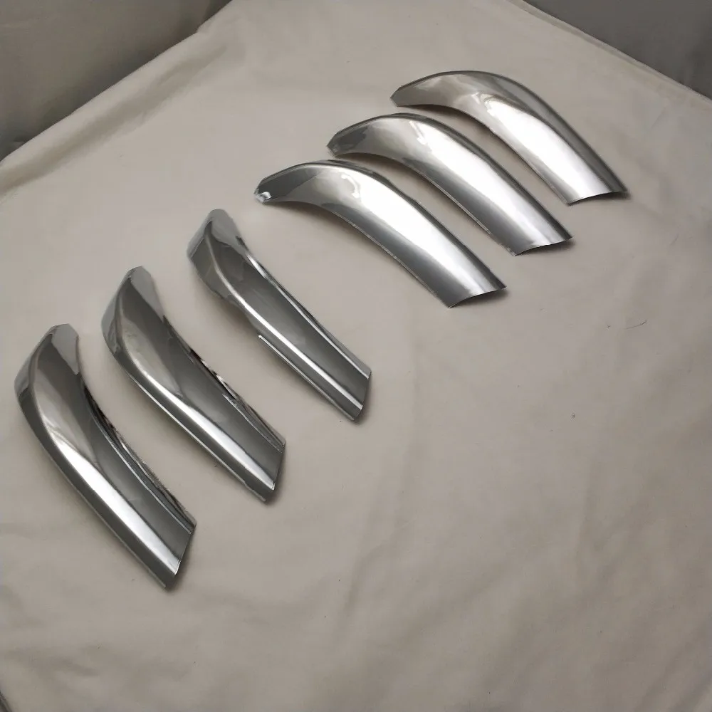 对于普拉多前 girlle fj150 成型 abs 塑料镀铬配件外饰装饰件前装饰