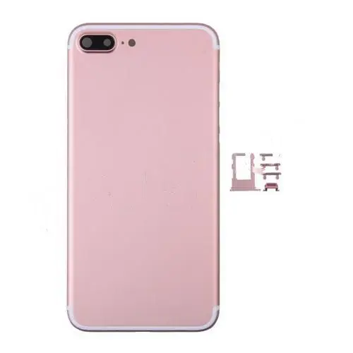 

Rose gold Black sliver gold Battery Door Back Cover for Iphone7 plus with Camera Lens, Power, Silence and Volume Buttons