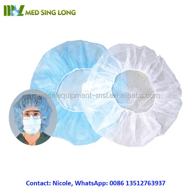 Disposable Medical Hair Cap Surgical For Hospital Or Clinic