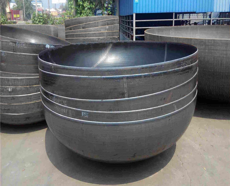 Factory Price Fire Pit Steel Pipe End Cap Elliptical Head Dish Fire Pit Steel Pipe End Cap Elliptical