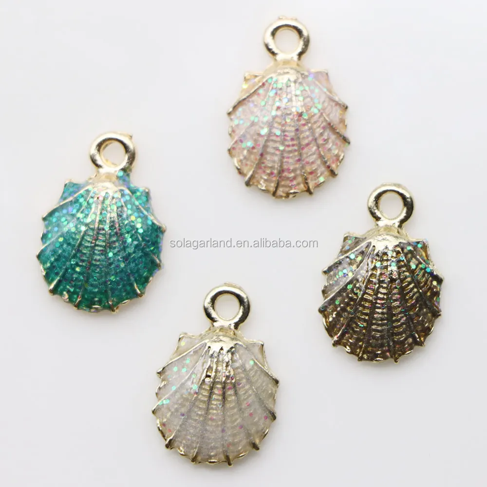 

Nice Conch Sea Shell Charms Ocean Pendants Starfish Anklet Bracelet Necklace DIY Handmade Accessories Craft