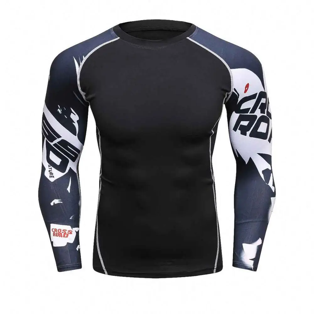 Unique Sublimated Custom Printed Mens Jiu Jitsu Bjj Mma Fight Rash