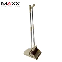 

Amazon Top Sell Telescopic Long Handle Folding windproof Broom and Dustpan sets