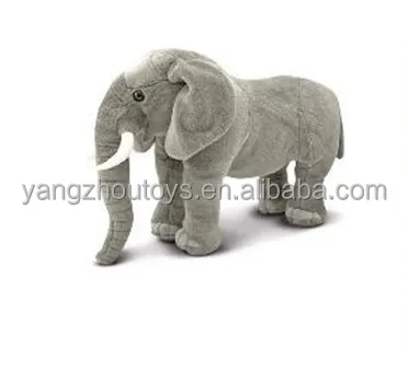 standing stuffed elephant