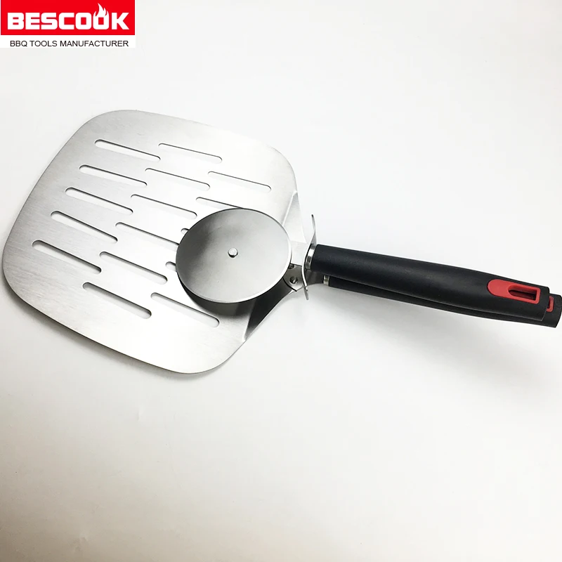 2019 Amazon Hot Sale Pizza Tool Bbq Accessories 2pcs Pp Handle Pizza
