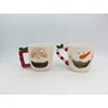 ceramic mugs in bulk Christmas item ornament coffee water cup porcelain mugs with hand grip children kid gift