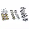 Stainless Steel/Brass Snap Fastener 5/8" Screws Fastener Boat Marine Canvas Buttons Cover Kit