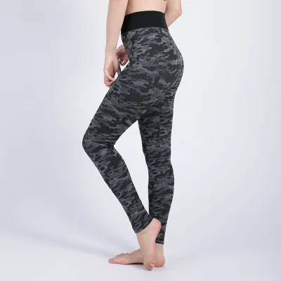 

Camouflage Leopard Print Yoga Pants Hips Leggings, Black;pink;royal blue;lake blue;bright yellow