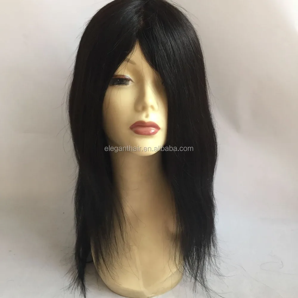 

fine mono lace glueless brazilian hair full lace wig for quick delivery