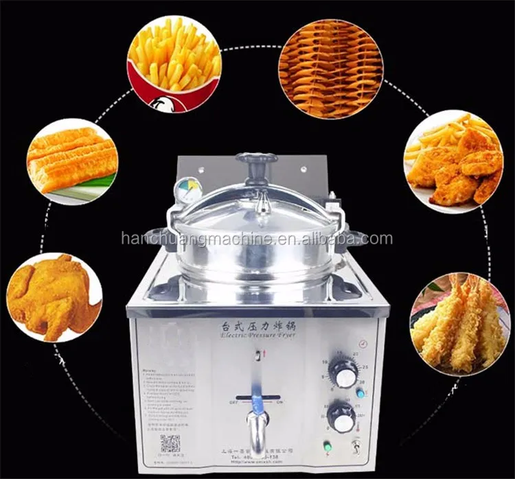 Hot Sale Electric Chicken Pressure Commercial Deep Fryer/ Pressure