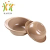 Factory sale natural rice husk kids like serving bowl wholesale dinnerware sets bamboo bowl