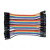 Popular Electronic Components Female To Female Dupont Line 40 Pin 10cm RandomColor Jumper Wire Dupont Cable for UNO R3