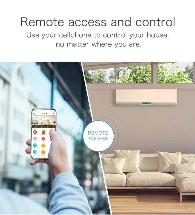 Geeklink New Arrival home security automation system app remote access gateway appliance smart ir remote controller