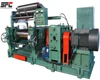 400mm / 16 inch Diameter hollow smooth Roll Rubber Mixing Mill machine for mixing rubber granule and glue With turnover device