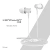 Konfulon hot selling in-ear earphones, TPE microphone earphones for lg mobile phone