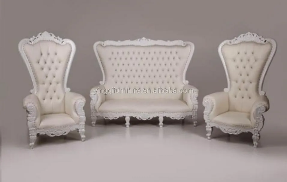 Cheap Wedding King Throne Chairs Loveseat White Sofa For Sale Buy