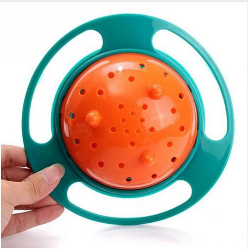 
Baby Feeding Learning Dishes Bowl High Quality Assist Toddler Baby Food Dinnerware For Kids Eating Training Gyro Bowl 