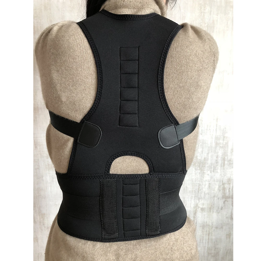 

Adjustable comfortable clavicle support back posture corrector upper back waist belt