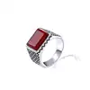 Customized high quality rmen's ruby restoring rings women