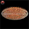 Luxury party light crystal ceiling light for banquet HF-CY6123-20L