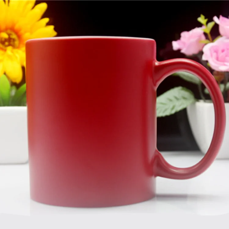 

High Quality Cheap Price customized ceramic magic mugs reusable coffee cup