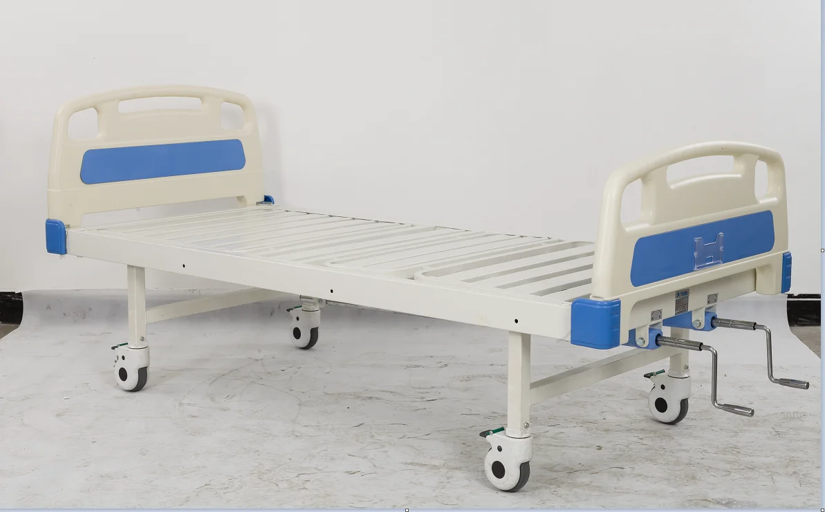 MT MEDICAL 2 cranks functions mobile manual hospital patient bed