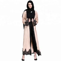

Hot sale dubai style cardigan muslim women abaya
