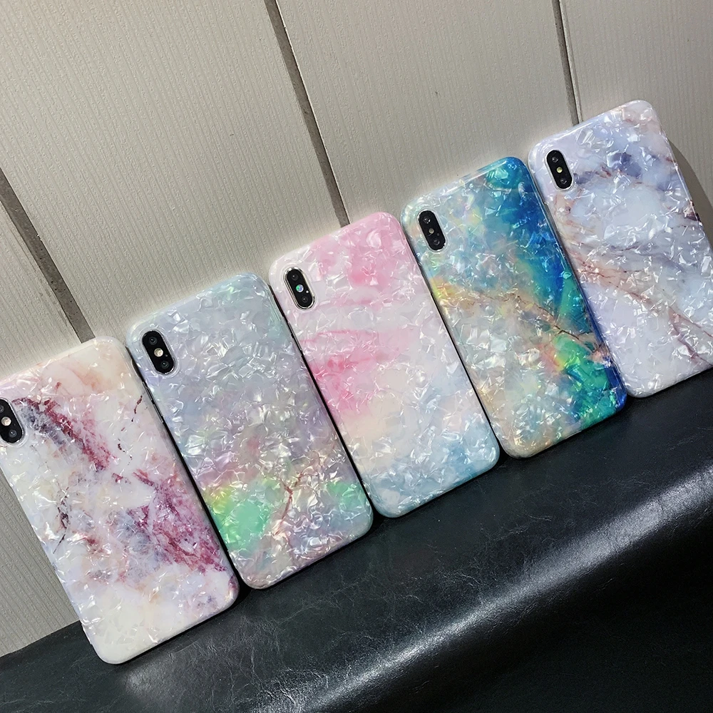 

Factory Price IMD Marble for iPhone Case Soft TPU Ultra Slim 7 6Plus X Max Xr 8 for i Phone Cover Mobile Phone Accessories