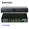 H.264 dual-stream video compression 4CH 720P real-time recording and playback dvr