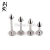 316L Surgical Steel Labret Stud with Spike Ekoo Body Jewelry