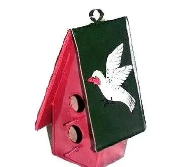 Hand Painted Bird House Buy Bird House Product On Alibaba Com