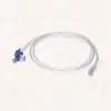 Disposable Medical Pressure Infusion Luer Lock Extension Tube/Catheter