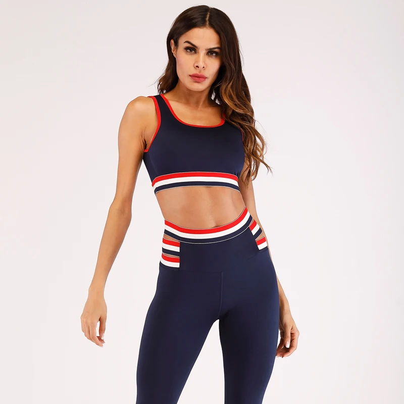 

OEM Factory Wholesale Fitness Active Wear Yoga Fitness Leggings Set For Women