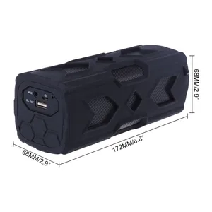 Waterproof NFC Bluetooth Car Speaker 3600mAh Power