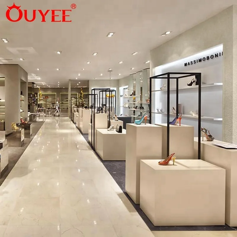 Factory Design Shoe Shop Furniture Decoration Ideas Ladies' Shoe Stores
