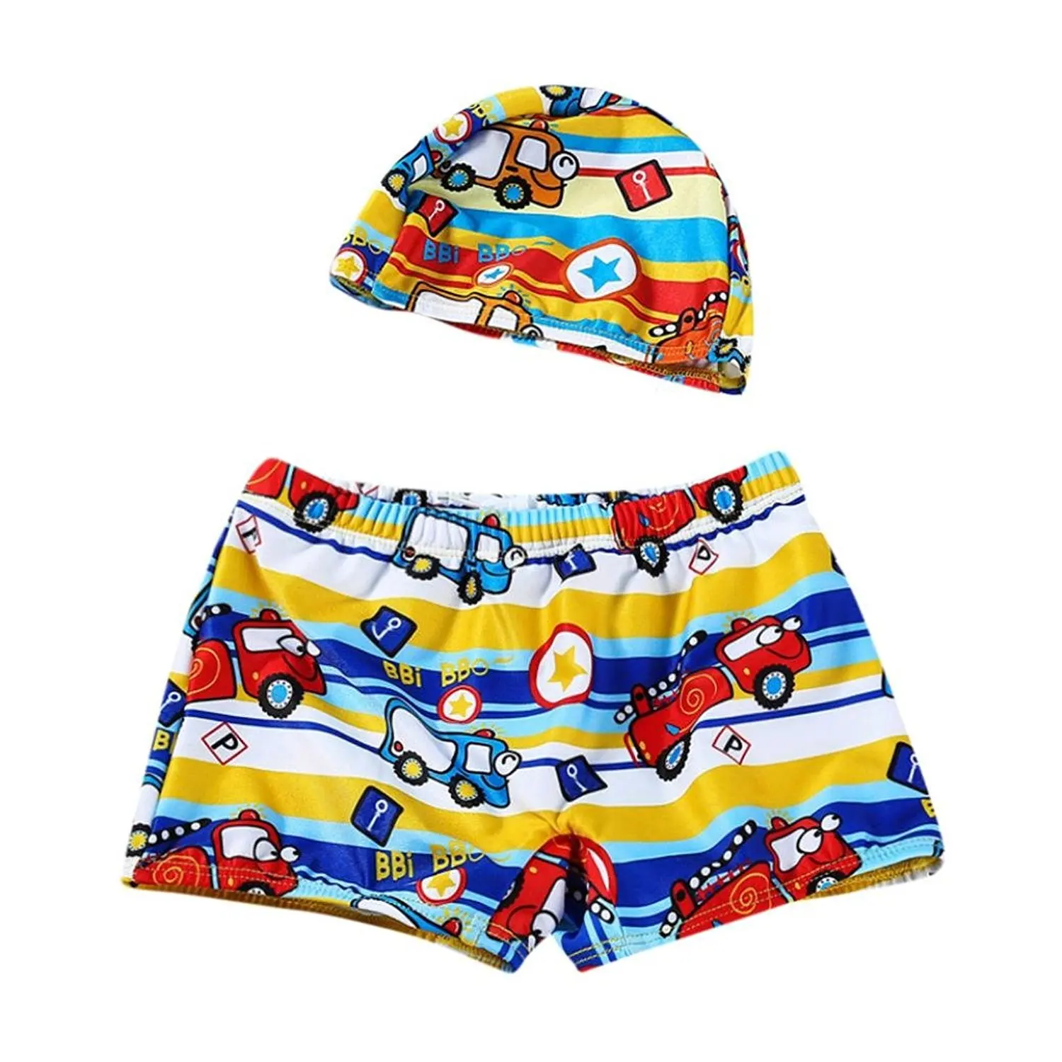 TM Elevin Swimsuit Kids Baby Boys Striped Beach Swimsuit Swimwear Swim Trunks Shorts Briefs
