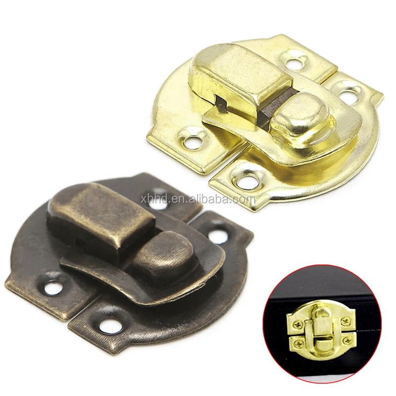 High Quality Silver Box Lock Wooden Box Hardware Accessories Zinc Alloy