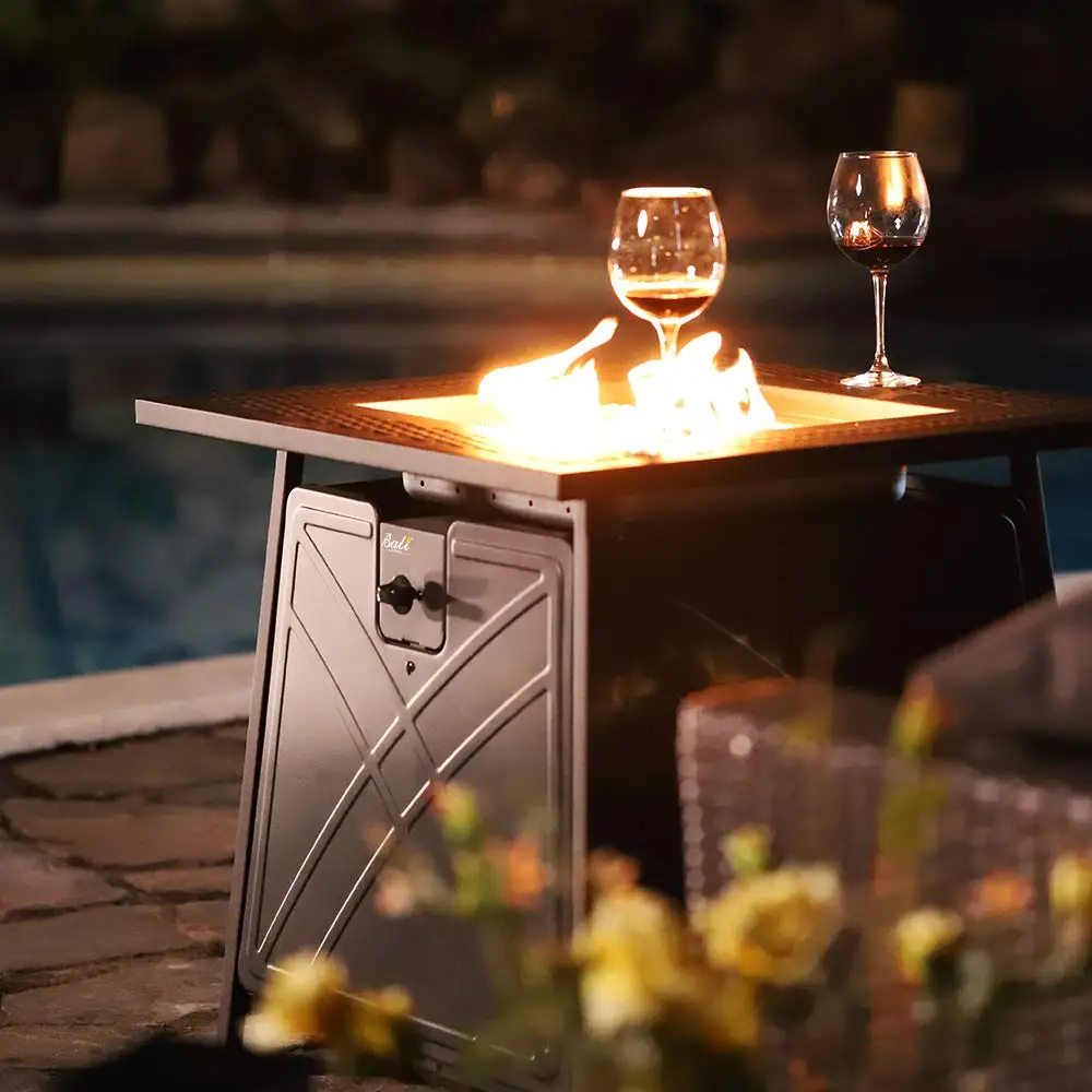 

new 2019 factory Propane Gas Fire Pit Table /fireplace with 50000btu