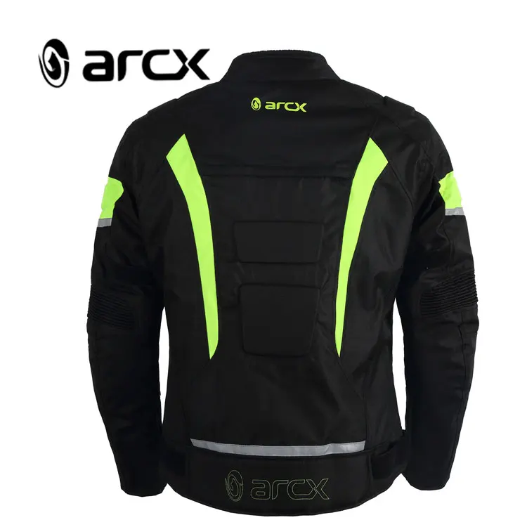 

ARCX Unisex Motorbike Riding Jackets Motorcycle Racing Jackets, Green+black/gray+black