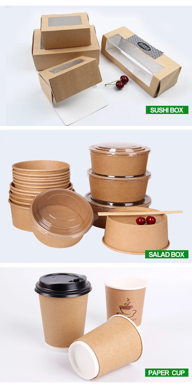 Biodegradable Paper Sandwich Box With Pla Window Buy Biodegradable