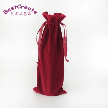 velvet wine bags