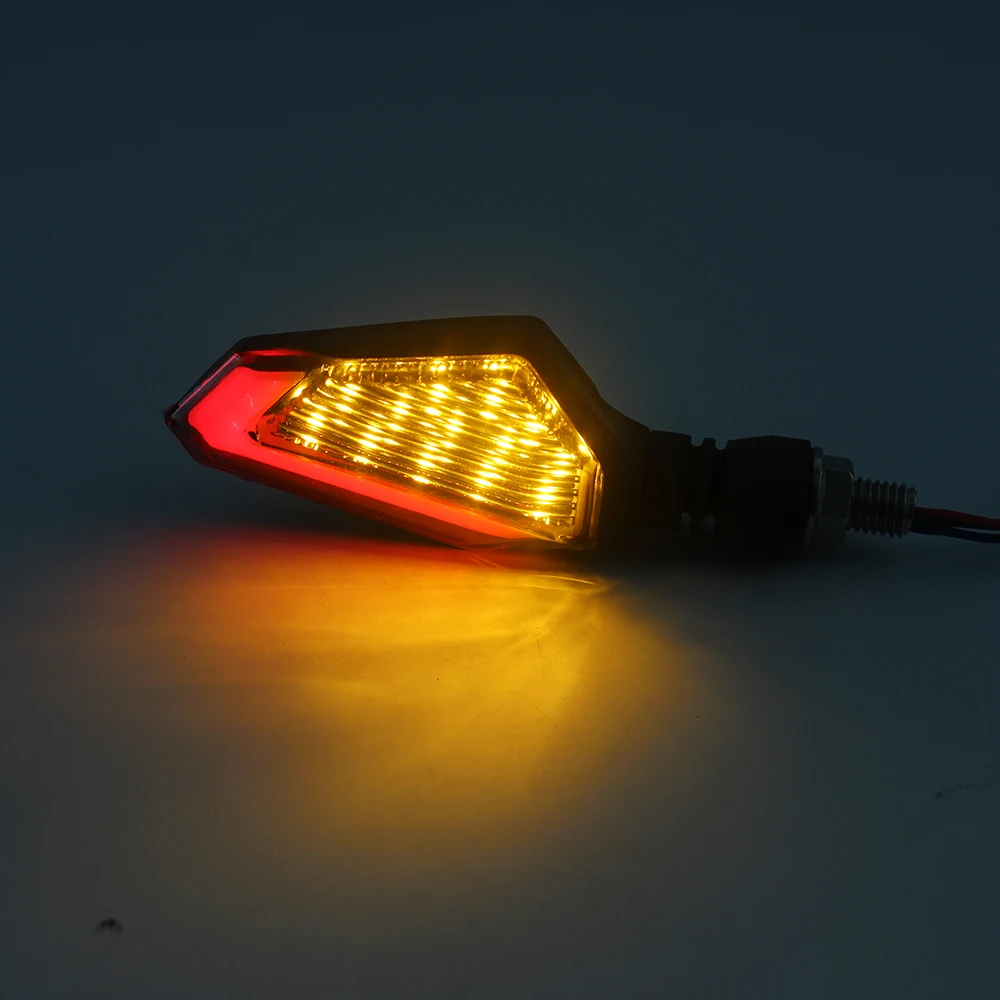 Universal Motorcycle Bike LED Turn Signal Blinker Light Indicators